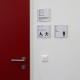 Türschilder in verschiedenen Designen