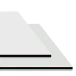 Detailansicht einer Aluverbundplatte