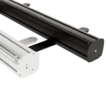 Basic Rollup in schwarz und silber