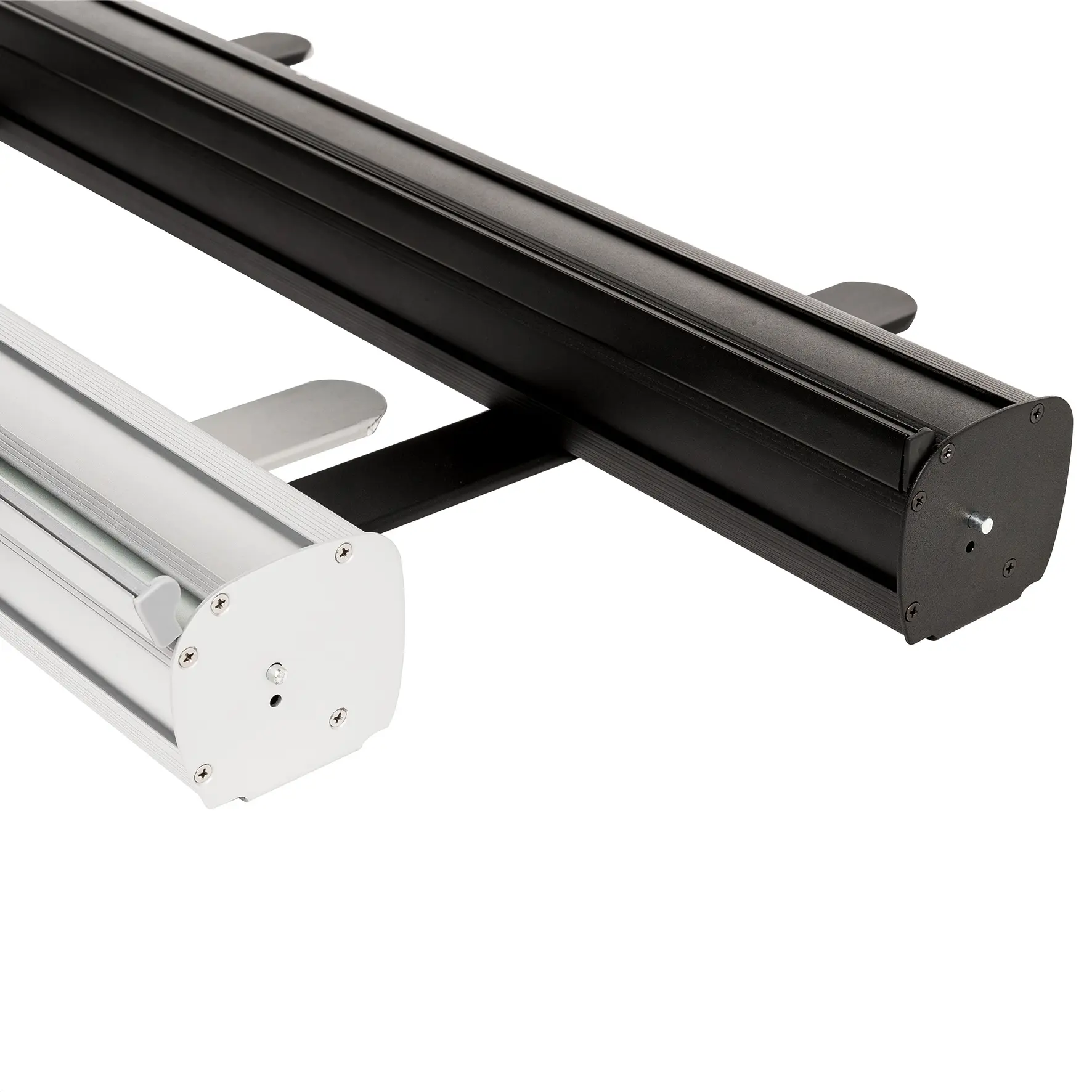 Basic Rollup in schwarz und silber