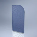 EchoBoard Akustik-Trennwand mit individuell eingearbeiteten Linien zur Lärmreduzierung