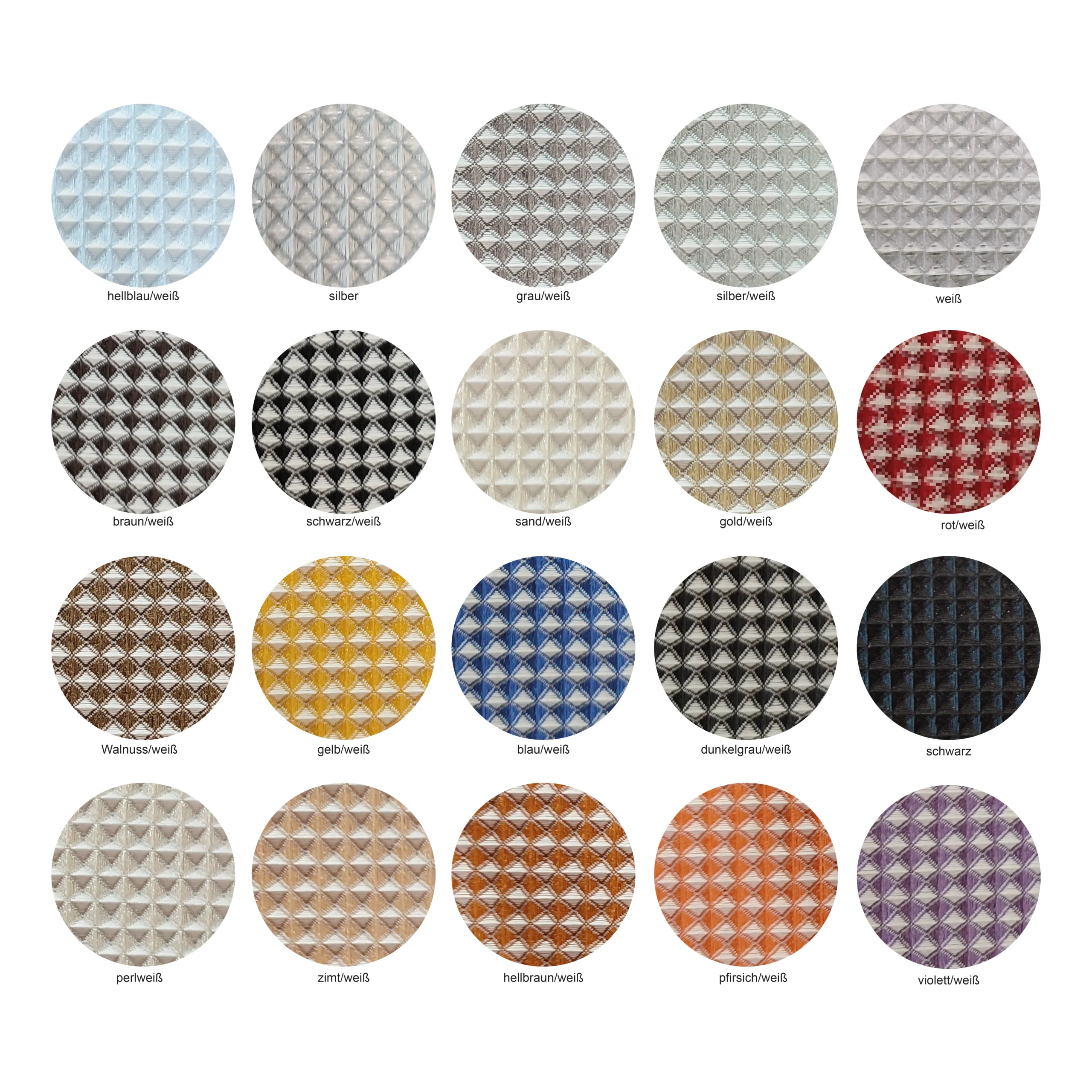 Farbauswahl für Akustikpaneele