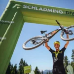 Individuell bedruckter aufblasbarer Bogen mit Dauergebläse