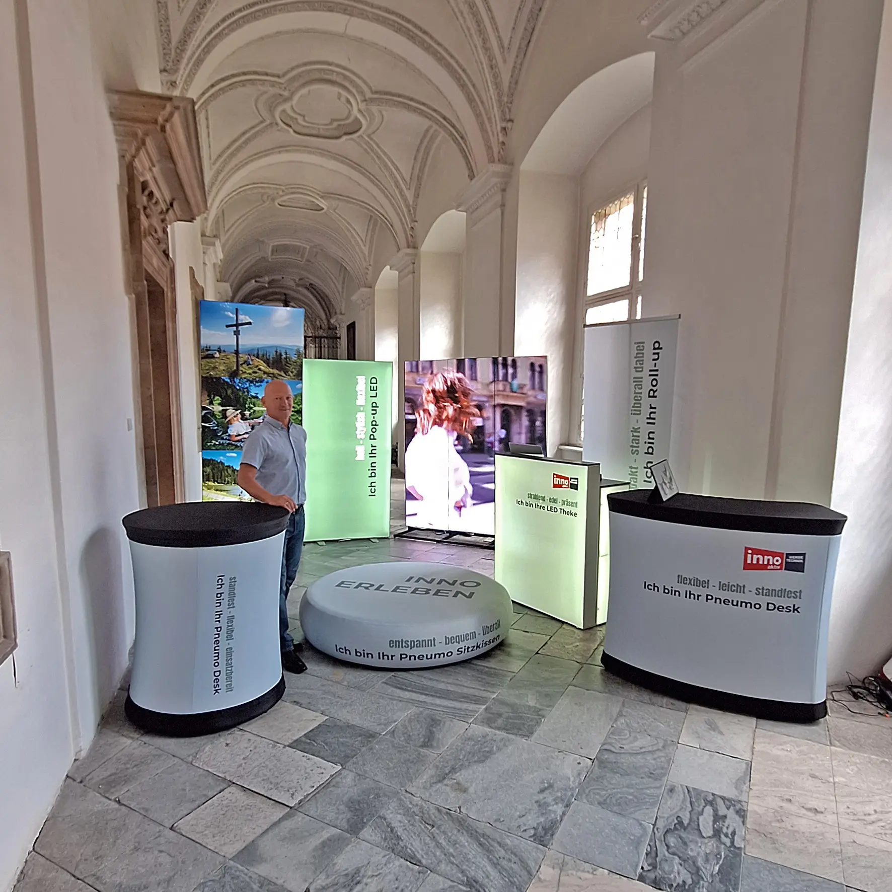 Präsentation Display und Event