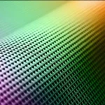 Struktur des Akustik Stoffes Silencio