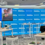 inno LEDwall als beleuchtete Pressewand