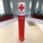 5m hohe pneumatische Säule