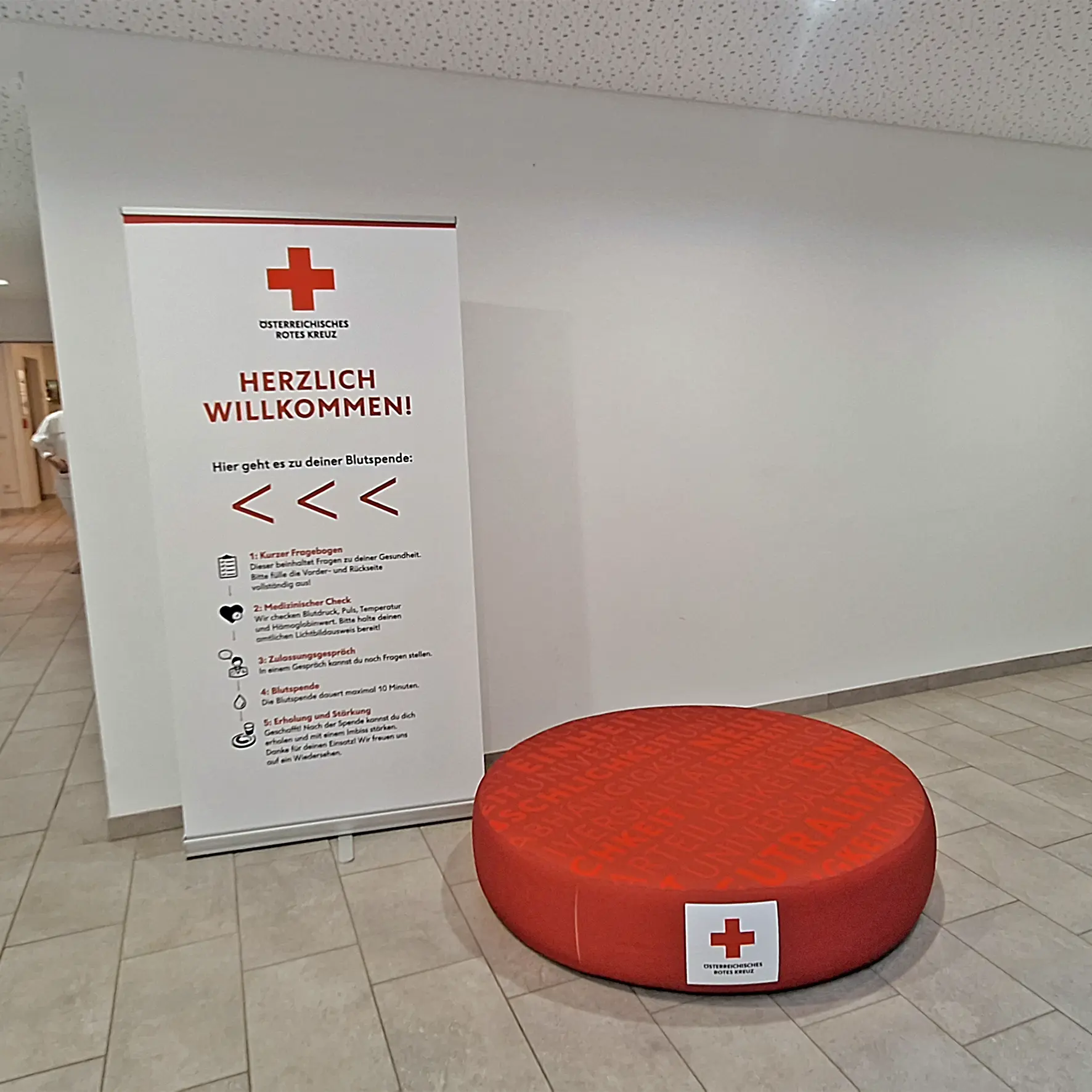 Pneumatisches Sitzkissen mit individuellem Druck.