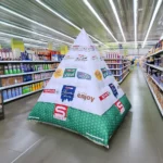 aufblasbare Pyramide